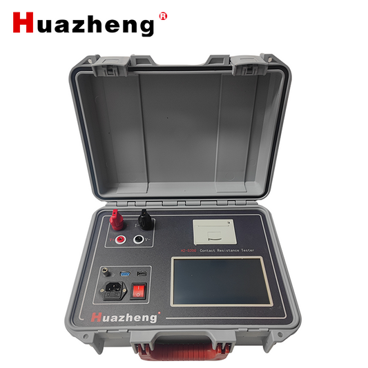 Huazheng HZ-5200 contact resistance tester 200A contact loop resistance tester circuit breaker contact resistance meter contact resistance test sets