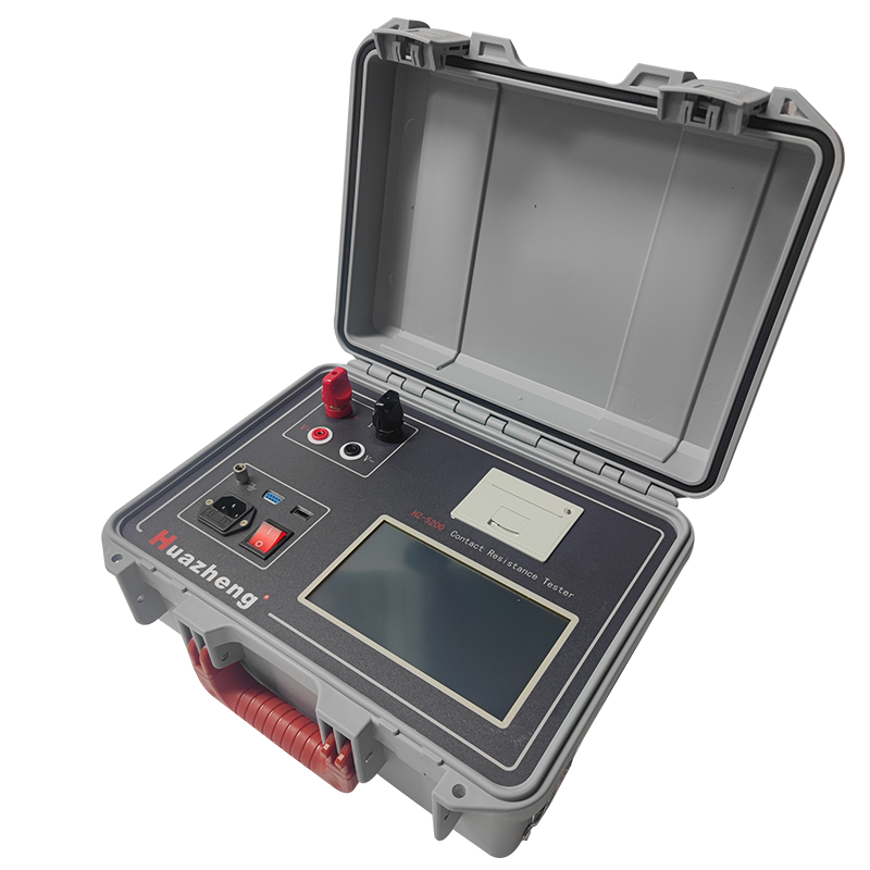 Huazheng HZ-5200 contact resistance tester 200A contact loop resistance tester circuit breaker contact resistance meter contact resistance test sets
